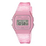 Reloj Casio Pink Jelly - F-91WS-4DF