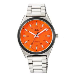 Reloj Q&Q Hombre Plateado - Q80B-001PY