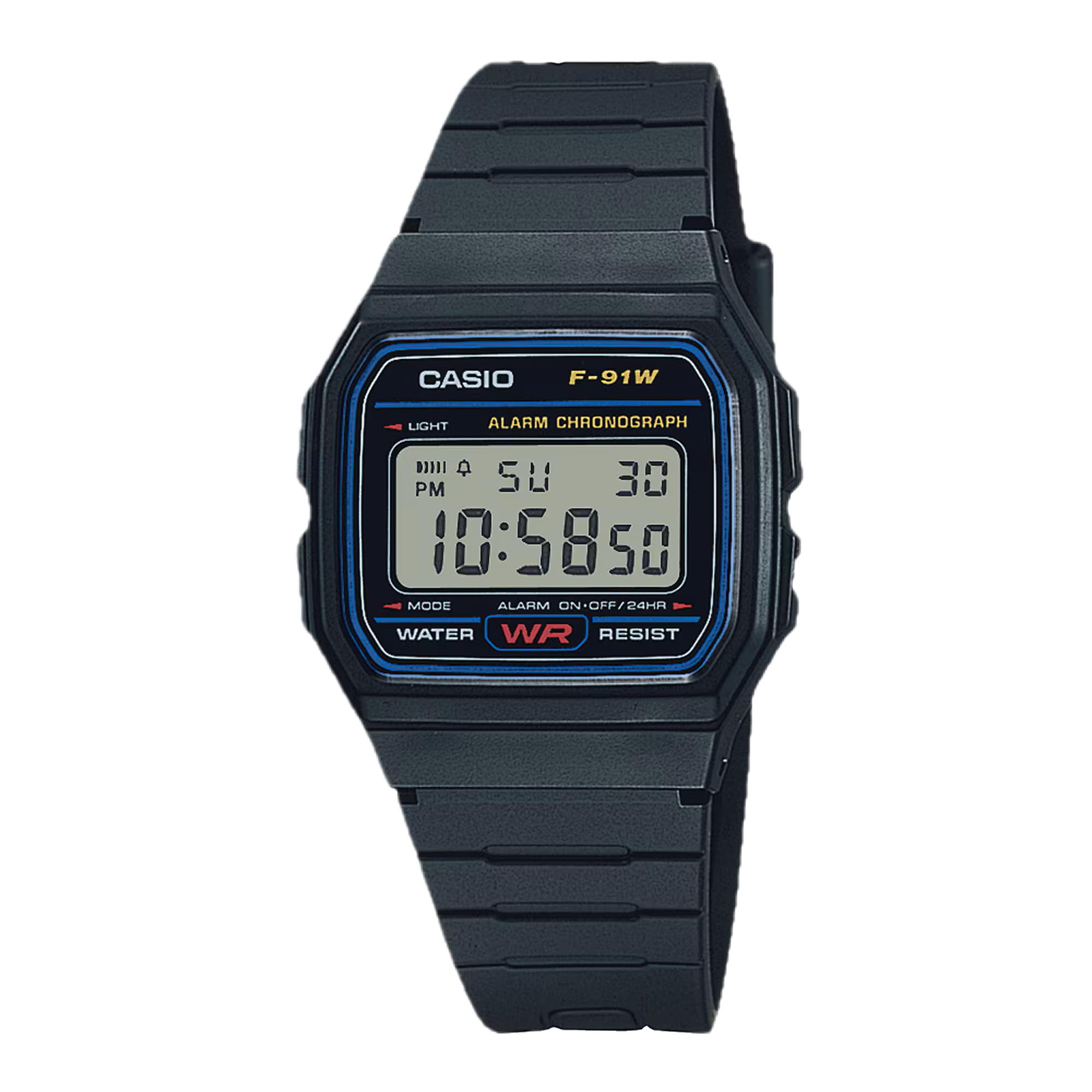 Reloj Casio Digital Clásico F-91W -1DG