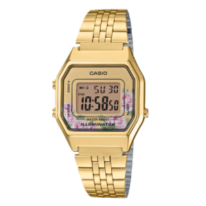 Reloj Casio Vintage Gold Floral - LA680WGA-4CDF