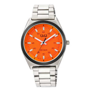 Reloj Q&Q Hombre Plateado - Q80B-001PY